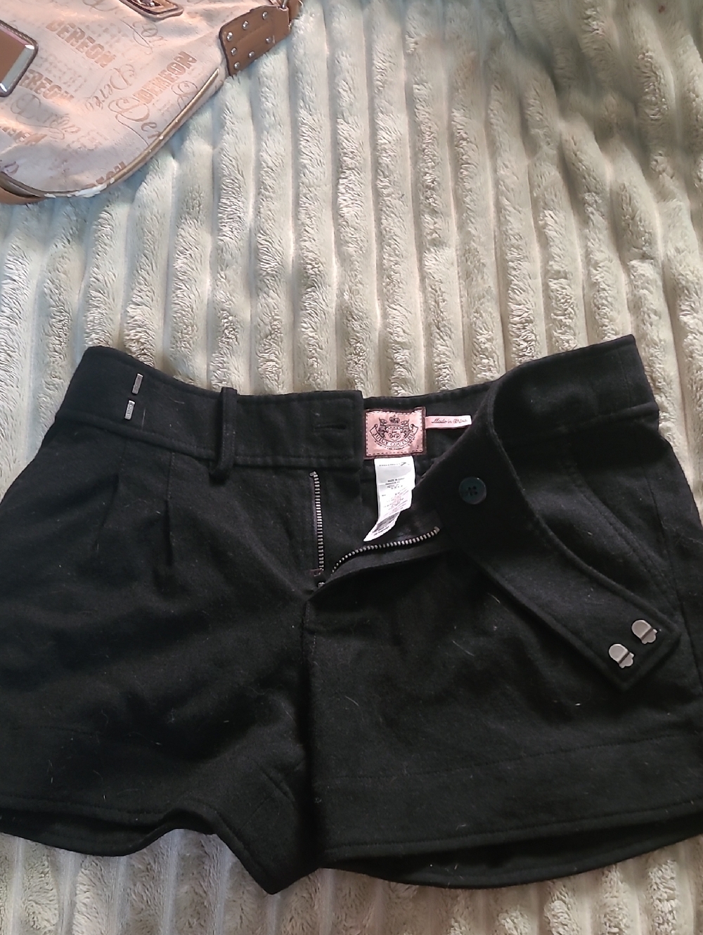 !!ON HOLD!! Juicy Couture Black  Shorts